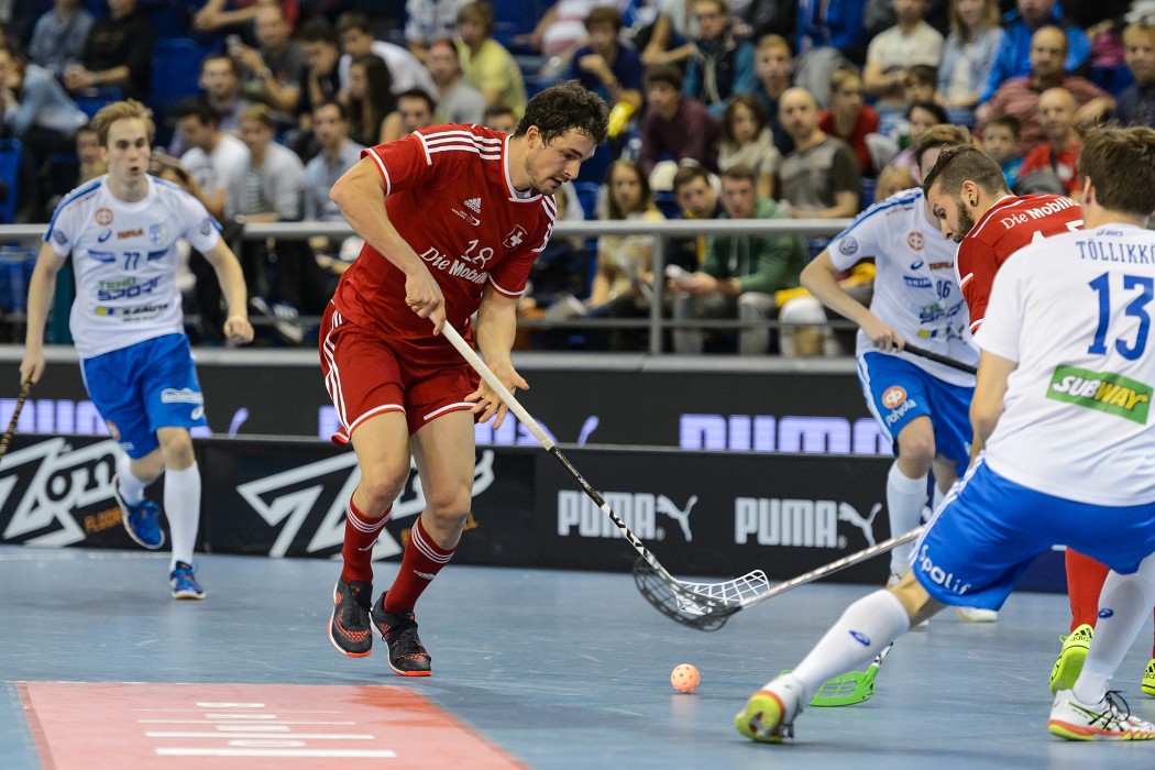 Euro Floorball Tour 2015 - Finland vs Switzerland - 3:6