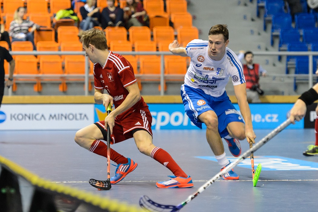 Euro Floorball Tour 2015 - Finland vs Switzerland - 3:6