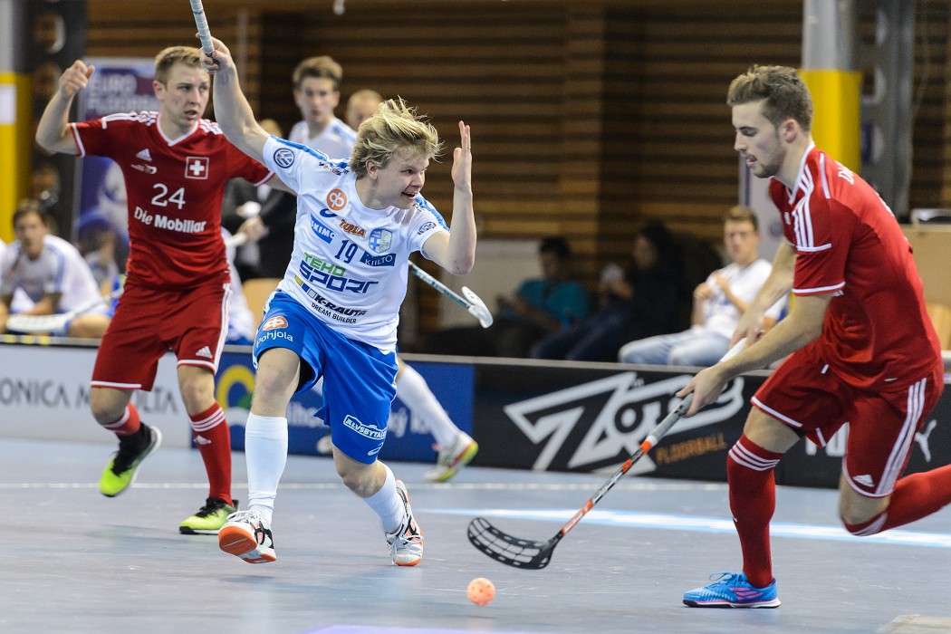 Euro Floorball Tour 2015 - Finland vs Switzerland - 3:6