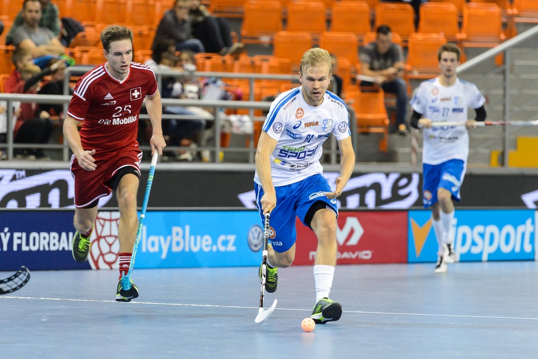 Euro Floorball Tour 2015 - Finland vs Switzerland - 3:6