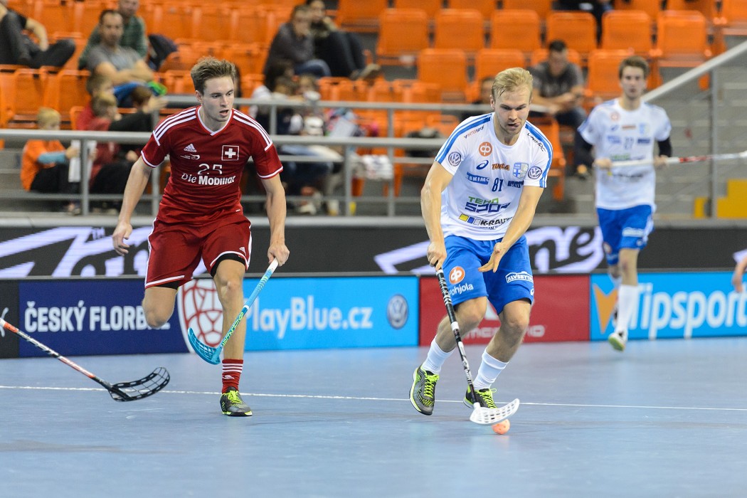 Euro Floorball Tour 2015 - Finland vs Switzerland - 3:6
