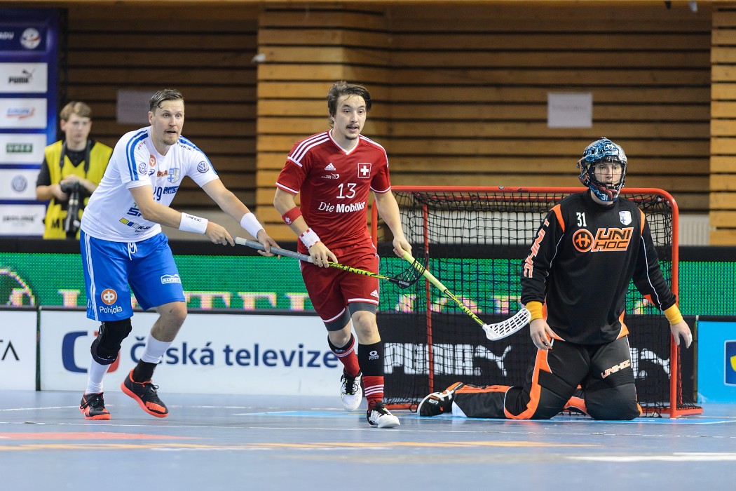 Euro Floorball Tour 2015 - Finland vs Switzerland - 3:6