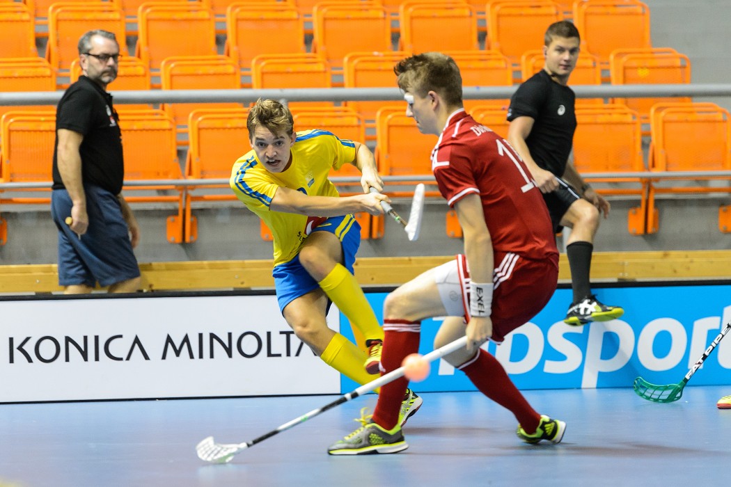Euro Floorball Tour 2015 -  Switzerland U19 vs Sweden U19 - 7:11