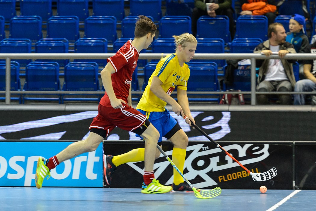 Euro Floorball Tour 2015 -  Switzerland U19 vs Sweden U19 - 7:11