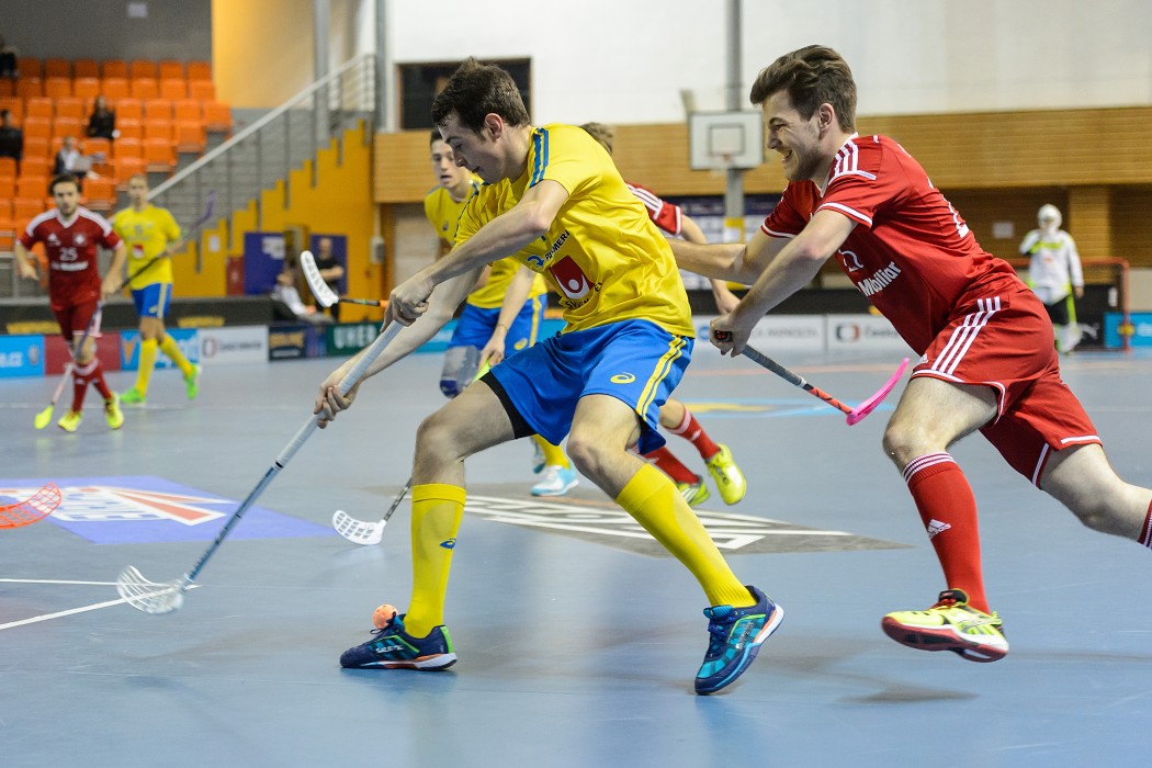 Euro Floorball Tour 2015 -  Switzerland U19 vs Sweden U19 - 7:11