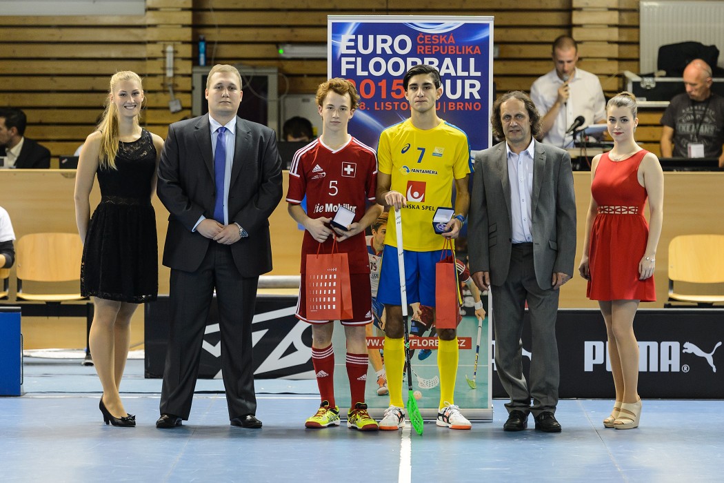 Euro Floorball Tour 2015 -  Switzerland U19 vs Sweden U19 - 7:11