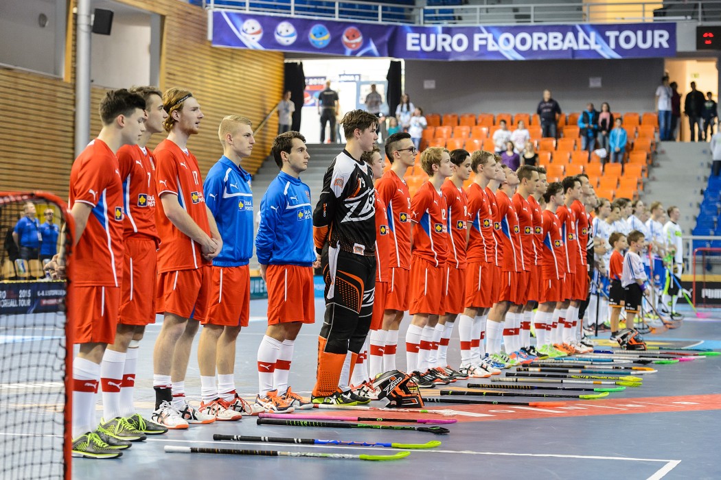 Euro Floorball Tour 2015 - Czech Republic U19 vs Finland U19 - 2