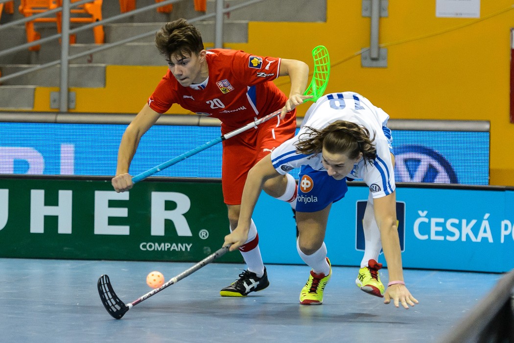 Euro Floorball Tour 2015 - Czech Republic U19 vs Finland U19 - 2