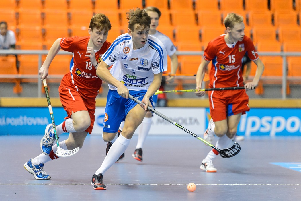 Euro Floorball Tour 2015 - Czech Republic U19 vs Finland U19 - 2