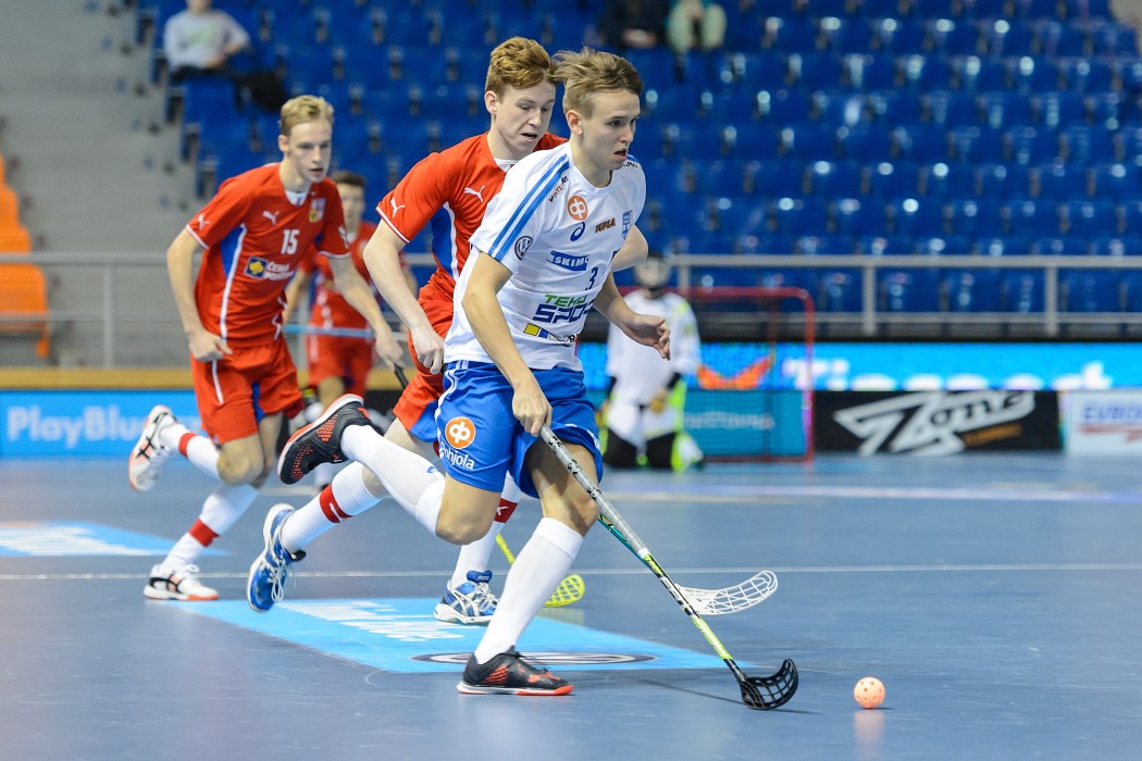 Euro Floorball Tour 2015 - Czech Republic U19 vs Finland U19 - 2