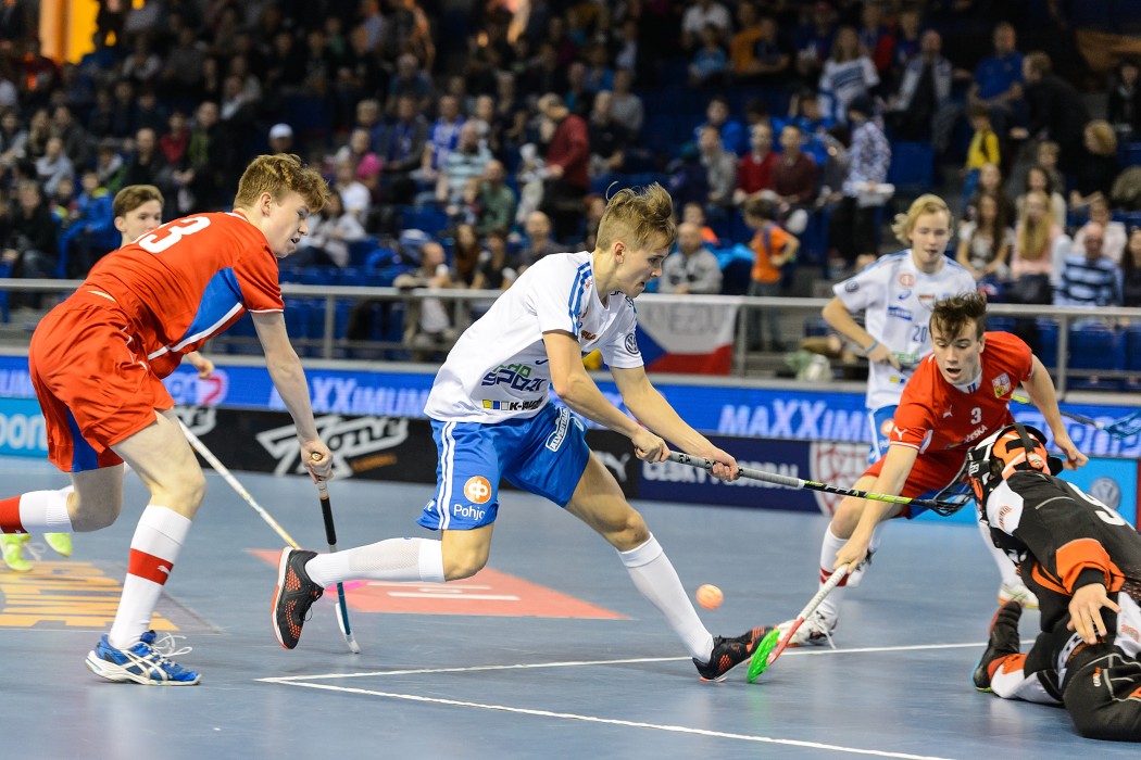 Euro Floorball Tour 2015 - Czech Republic U19 vs Finland U19 - 2