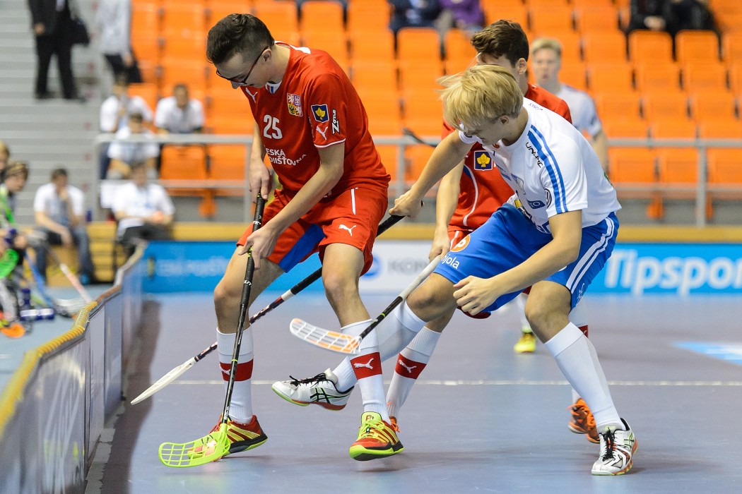 Euro Floorball Tour 2015 - Czech Republic U19 vs Finland U19 - 2