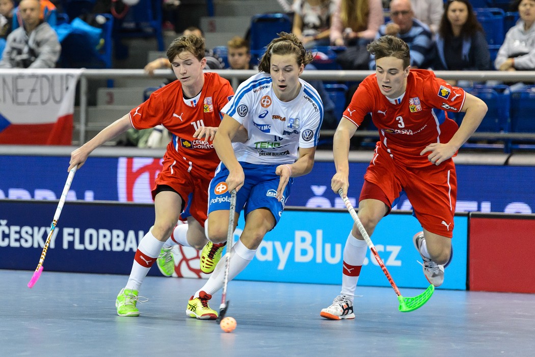 Euro Floorball Tour 2015 - Czech Republic U19 vs Finland U19 - 2