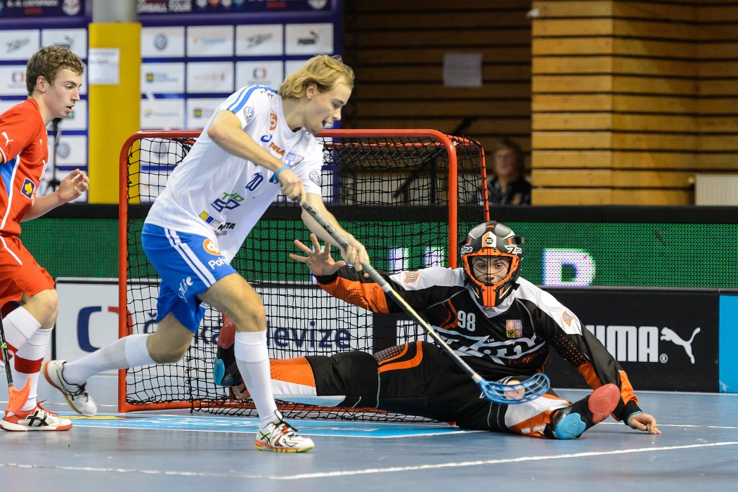 Euro Floorball Tour 2015 - Czech Republic U19 vs Finland U19 - 2