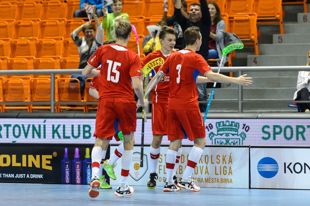 Euro Floorball Tour 2015 - Czech Republic U19 vs Finland U19 - 2