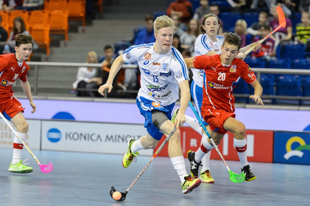 Euro Floorball Tour 2015 - Czech Republic U19 vs Finland U19 - 2