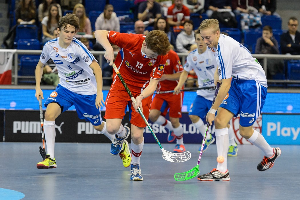 Euro Floorball Tour 2015 - Czech Republic U19 vs Finland U19 - 2