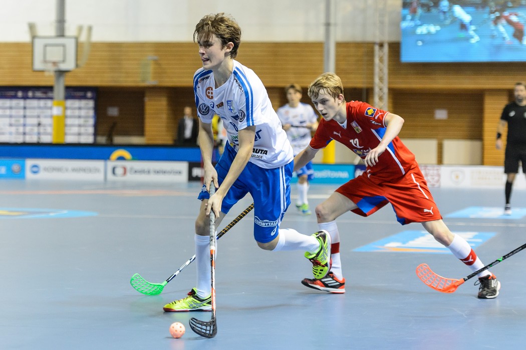 Euro Floorball Tour 2015 - Czech Republic U19 vs Finland U19 - 2