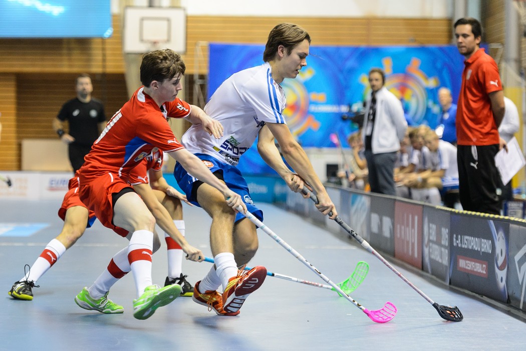 Euro Floorball Tour 2015 - Czech Republic U19 vs Finland U19 - 2