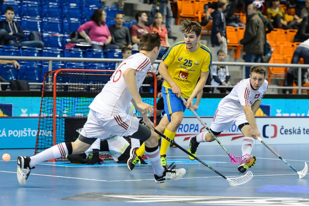 Euro Floorball Tour 2015 -  Switzerland vs Sweden - 5:12