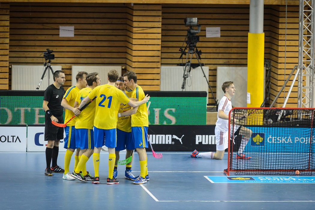 Euro Floorball Tour 2015 -  Switzerland vs Sweden - 5:12