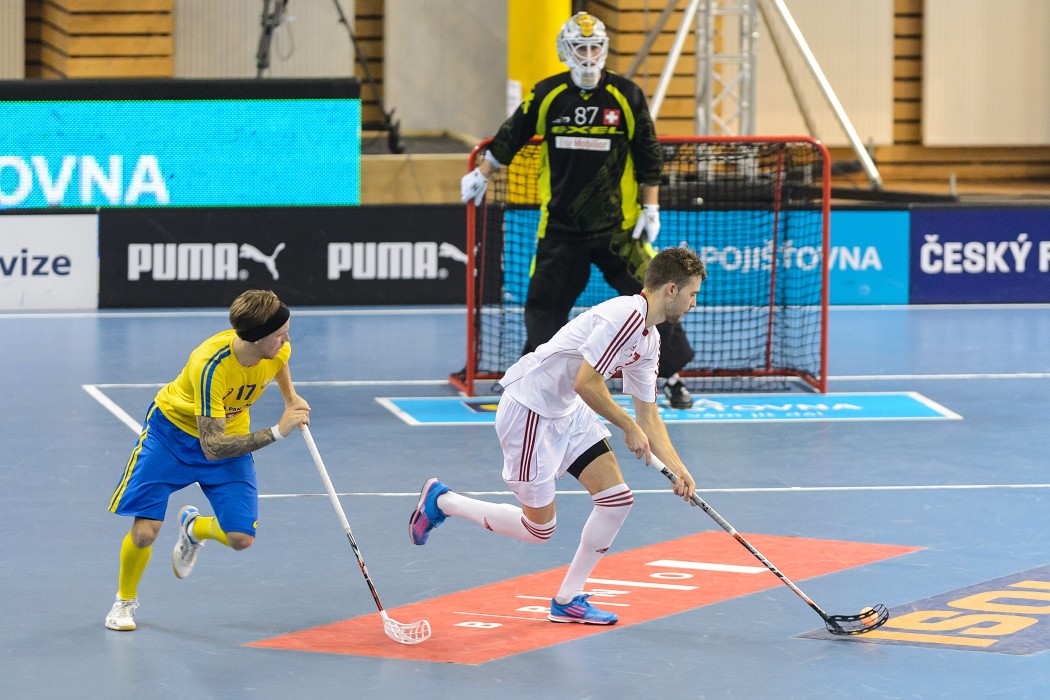 Euro Floorball Tour 2015 -  Switzerland vs Sweden - 5:12