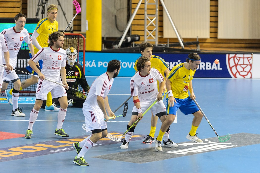 Euro Floorball Tour 2015 -  Switzerland vs Sweden - 5:12
