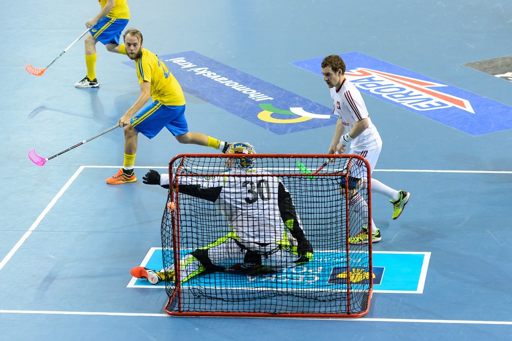 Euro Floorball Tour 2015 -  Switzerland vs Sweden - 5:12