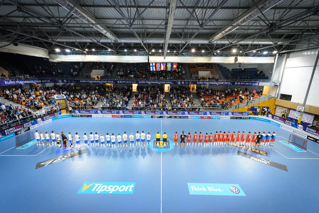 Euro Floorball Tour 2015 - Czech Republic vs Finland - 3:6