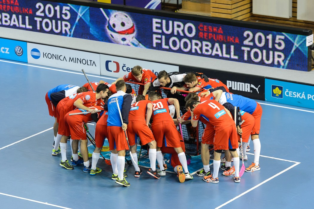 Euro Floorball Tour 2015 - Czech Republic vs Finland - 3:6