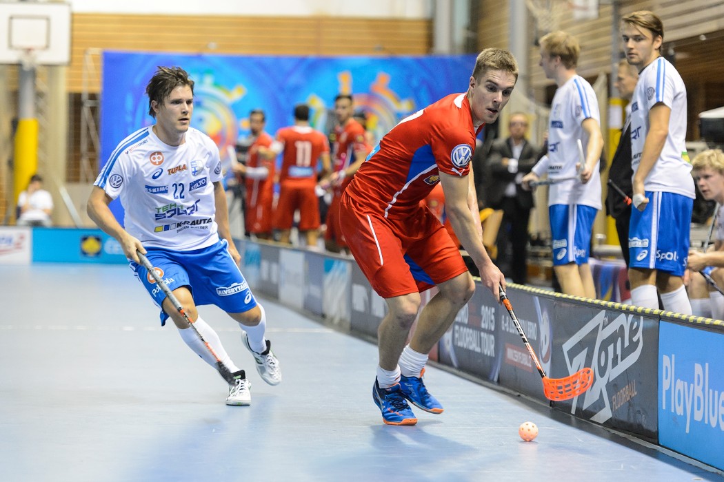 Euro Floorball Tour 2015 - Czech Republic vs Finland - 3:6