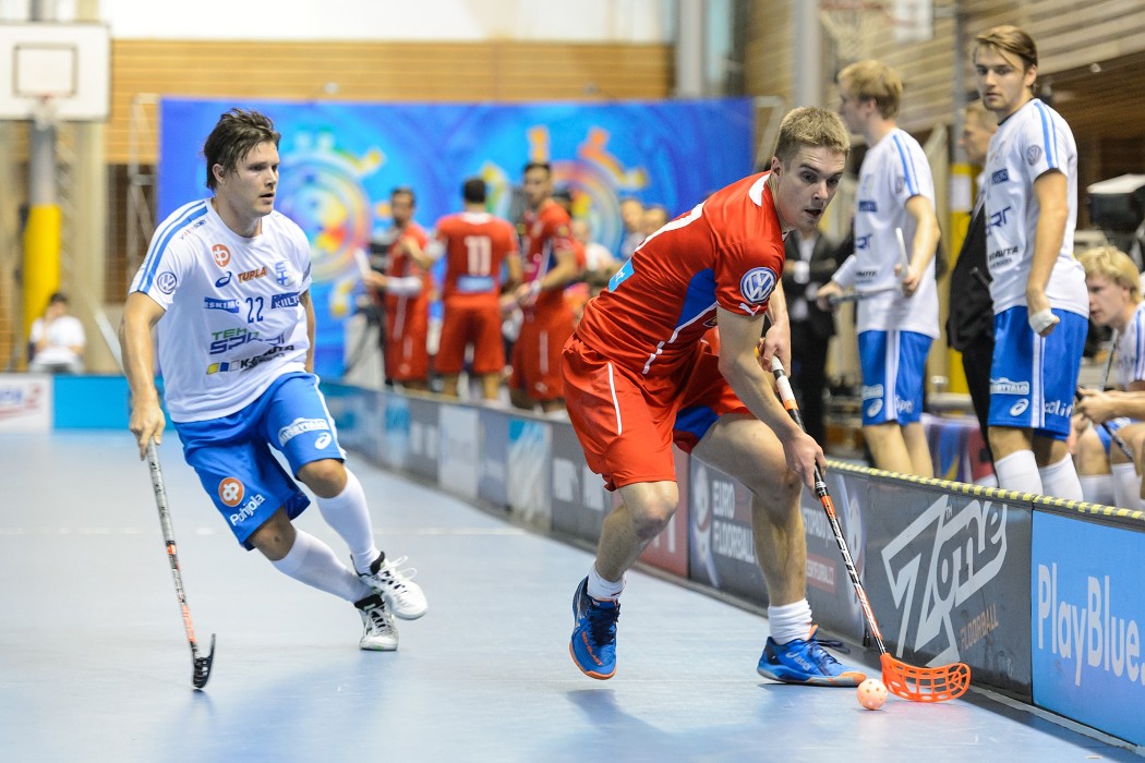 Euro Floorball Tour 2015 - Czech Republic vs Finland - 3:6