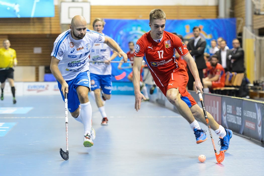 Euro Floorball Tour 2015 - Czech Republic vs Finland - 3:6