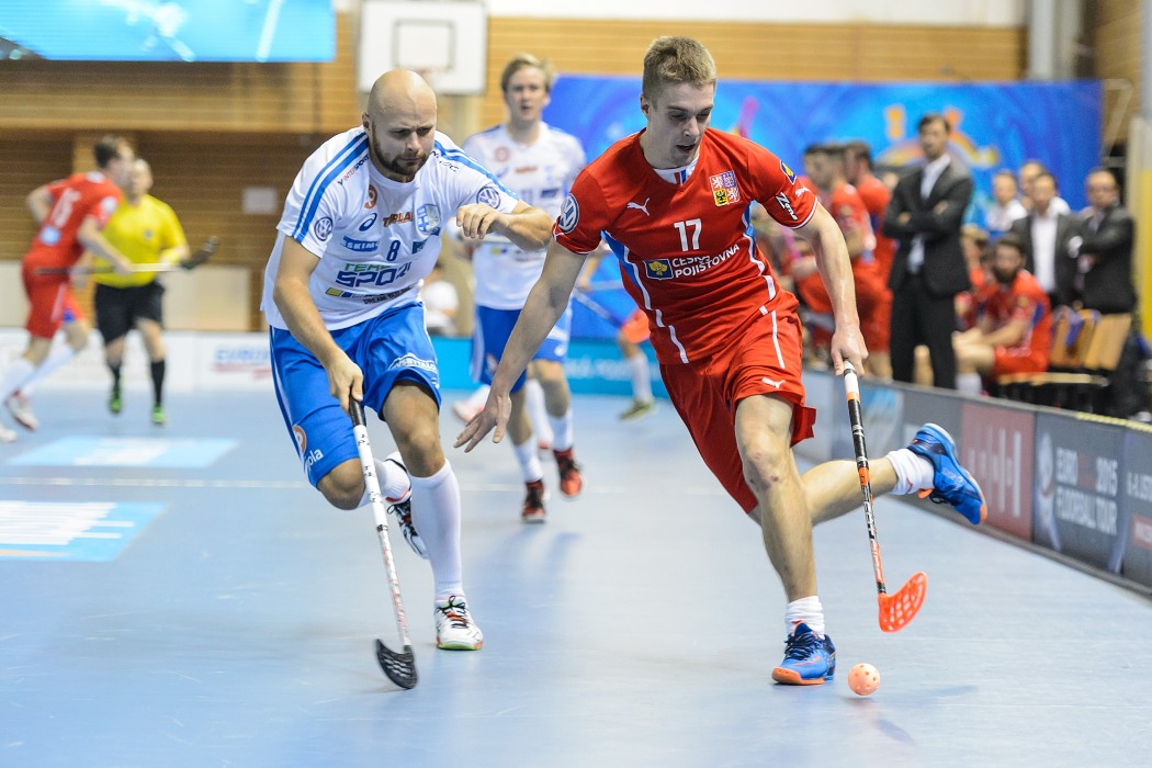 Euro Floorball Tour 2015 - Czech Republic vs Finland - 3:6