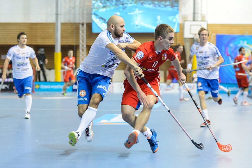 Euro Floorball Tour 2015 - Czech Republic vs Finland - 3:6