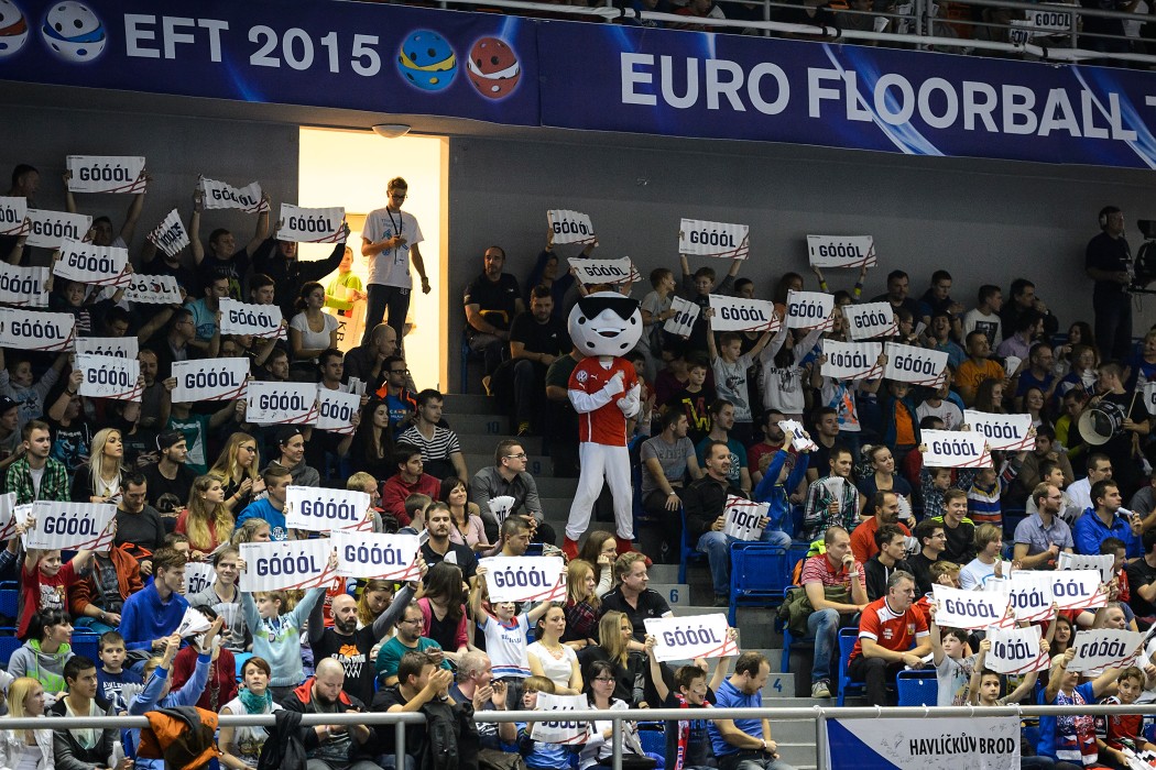 Euro Floorball Tour 2015 - Czech Republic vs Finland - 3:6