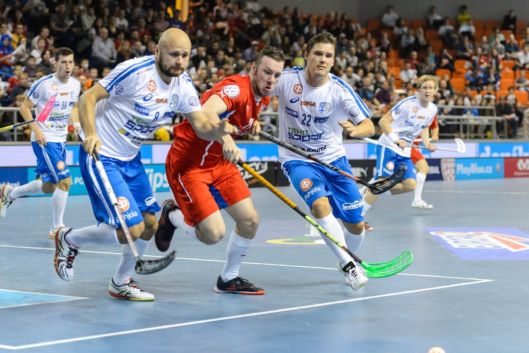 Euro Floorball Tour 2015 - Czech Republic vs Finland - 3:6