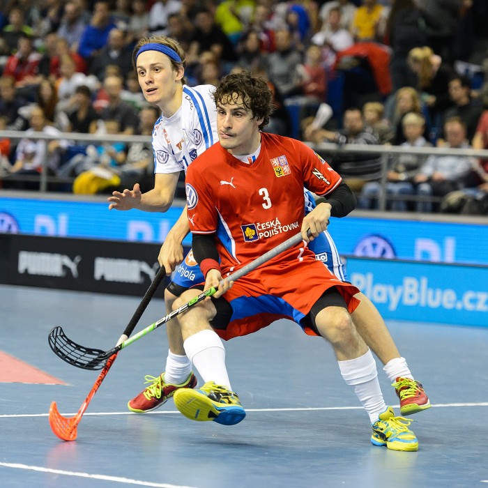 Euro Floorball Tour 2015 - Czech Republic vs Finland - 3:6