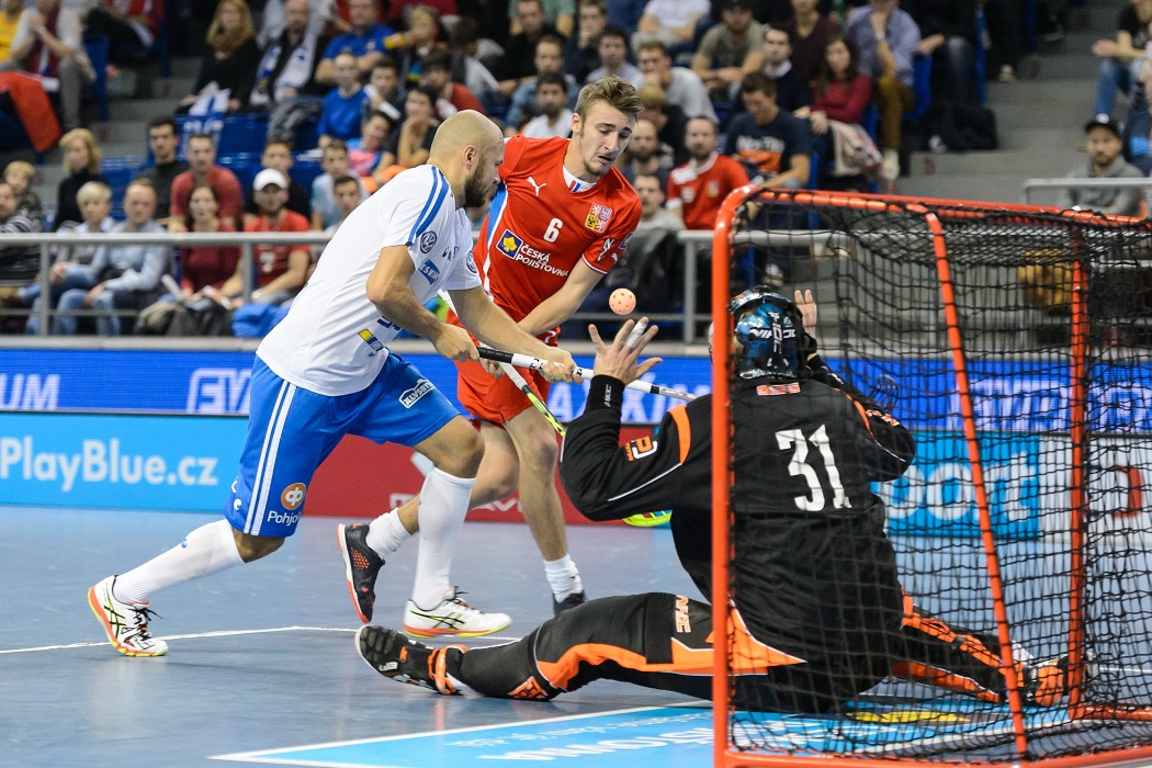 Euro Floorball Tour 2015 - Czech Republic vs Finland - 3:6