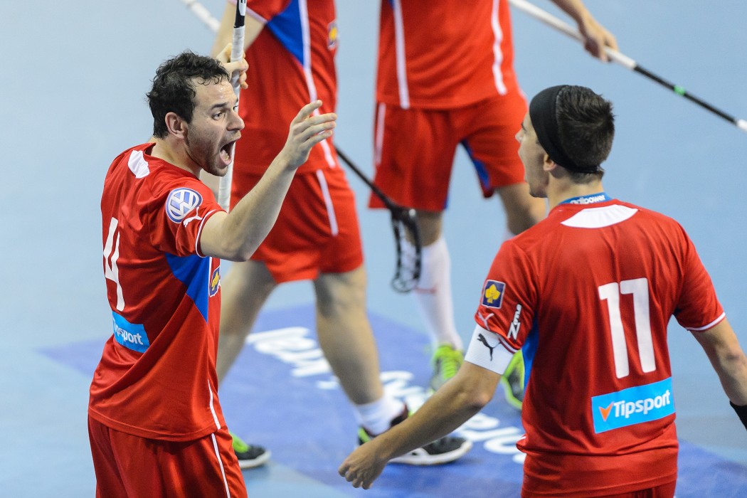 Euro Floorball Tour 2015 - Czech Republic vs Finland - 3:6