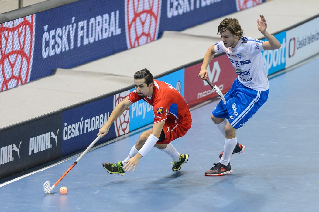 Euro Floorball Tour 2015 - Czech Republic vs Finland - 3:6