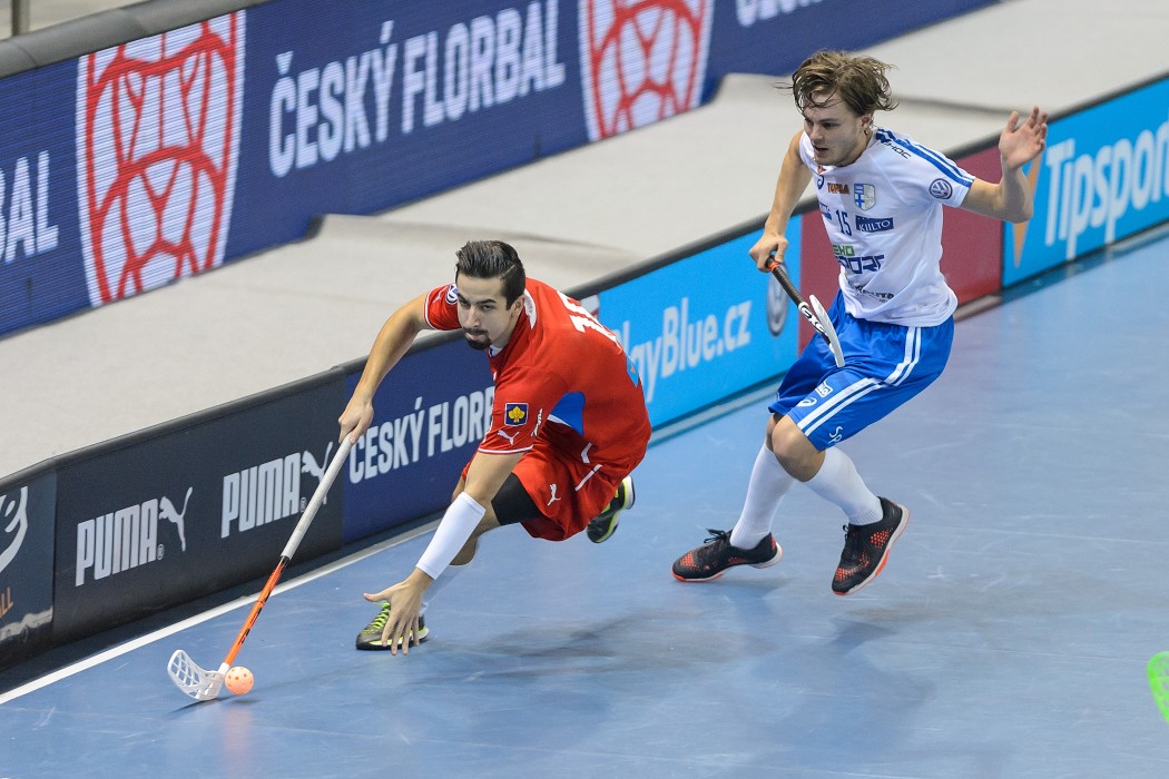 Euro Floorball Tour 2015 - Czech Republic vs Finland - 3:6
