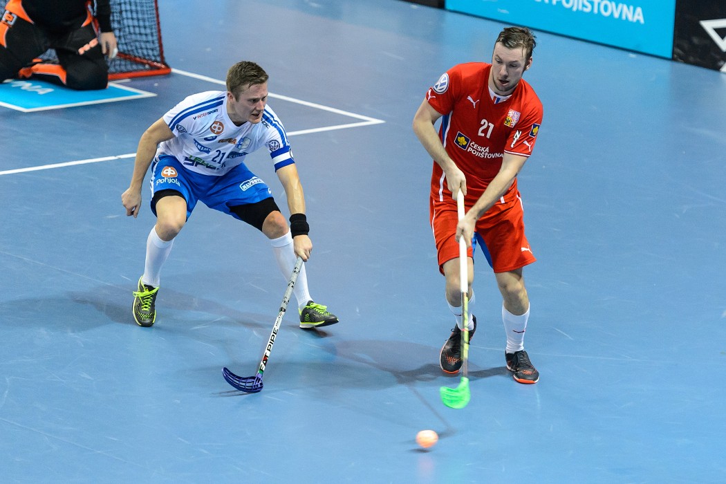 Euro Floorball Tour 2015 - Czech Republic vs Finland - 3:6