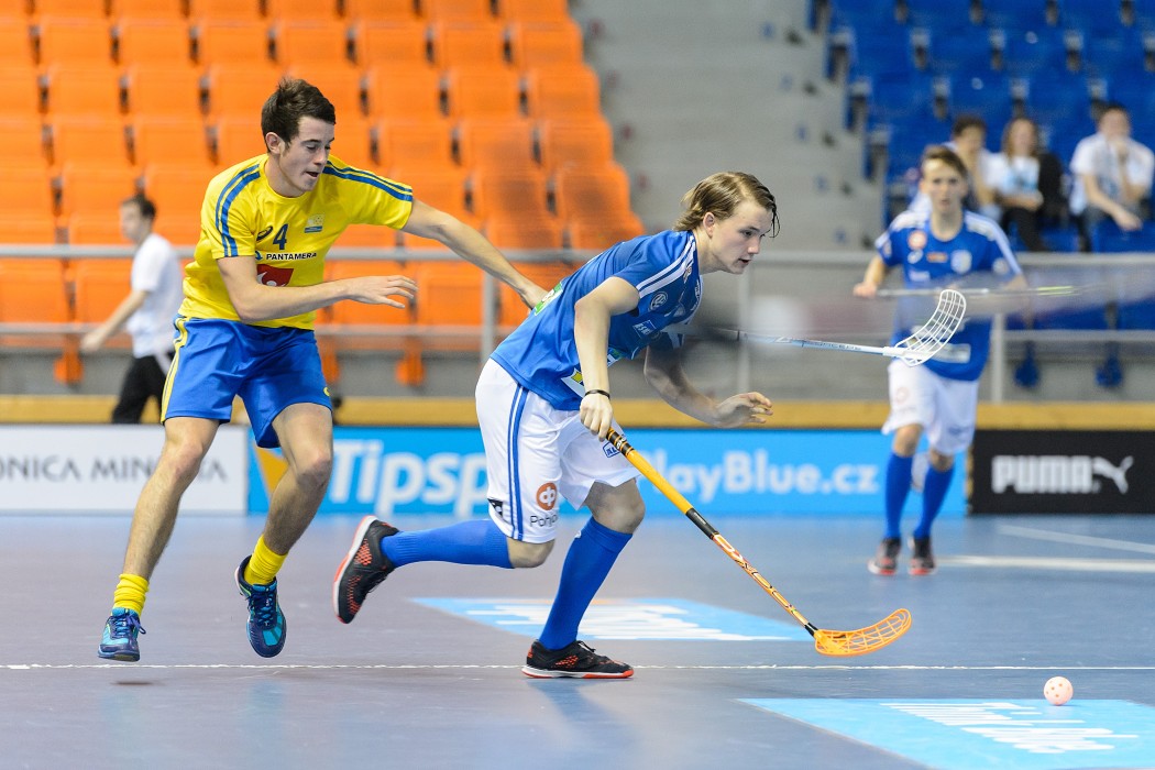 Euro Floorball Tour 2015 -  Sweden U19 vs Finland U19 - 4:5ps