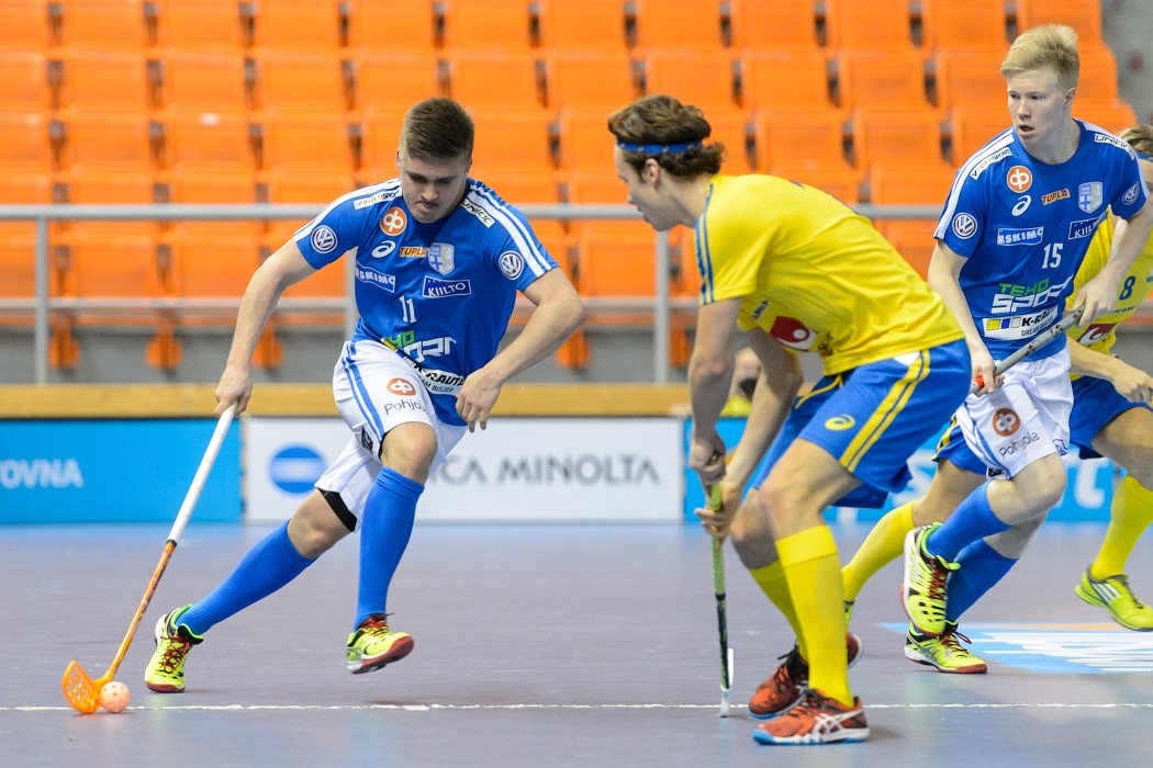 Euro Floorball Tour 2015 -  Sweden U19 vs Finland U19 - 4:5ps