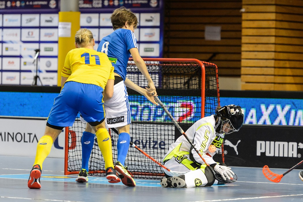 Euro Floorball Tour 2015 -  Sweden U19 vs Finland U19 - 4:5ps