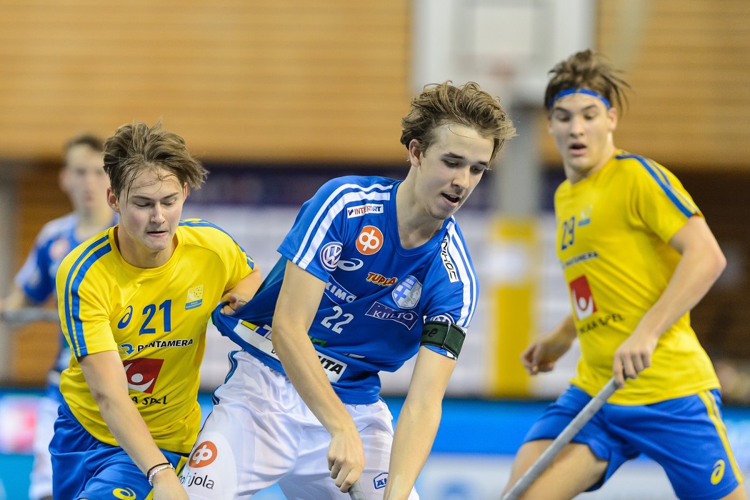 Euro Floorball Tour 2015 -  Sweden U19 vs Finland U19 - 4:5ps