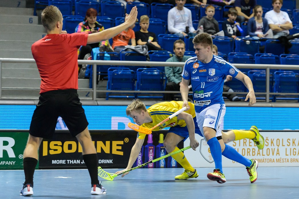 Euro Floorball Tour 2015 -  Sweden U19 vs Finland U19 - 4:5ps