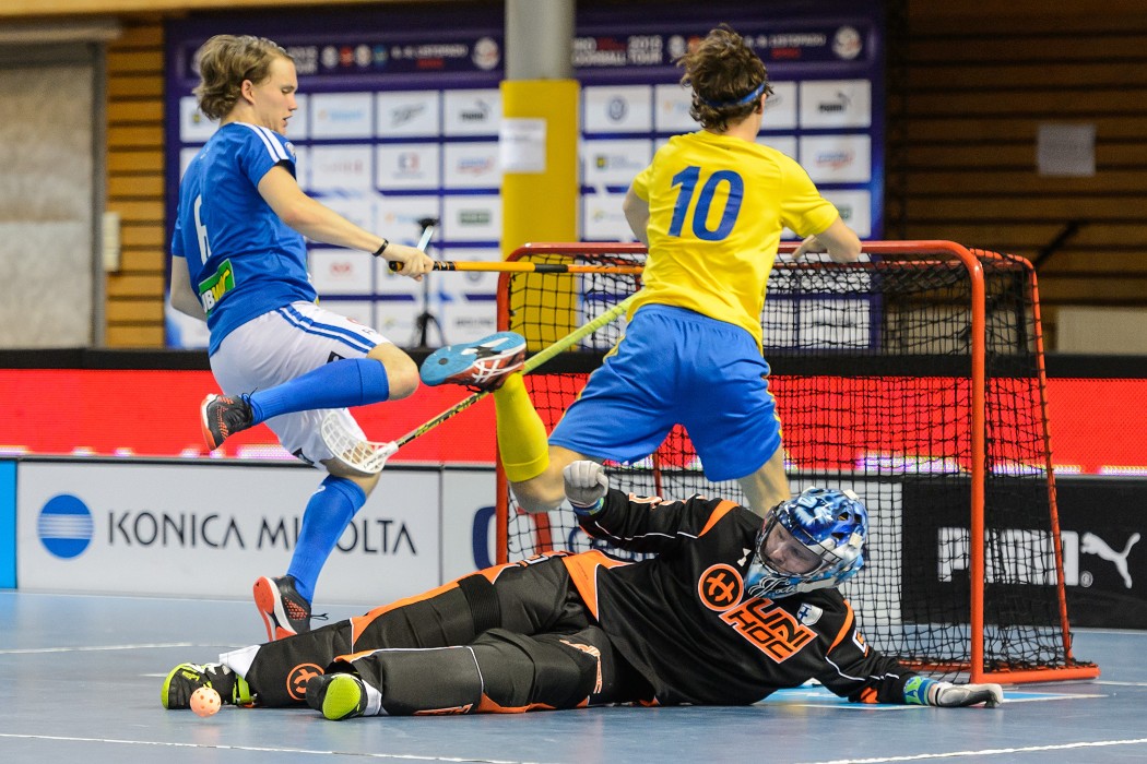 Euro Floorball Tour 2015 -  Sweden U19 vs Finland U19 - 4:5ps