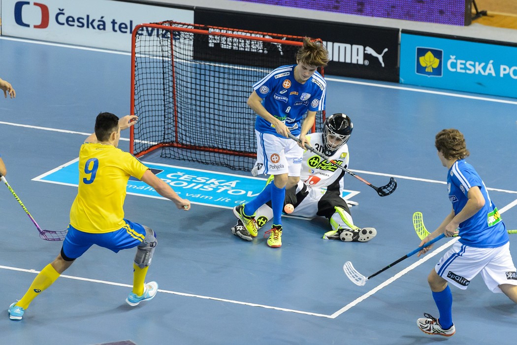 Euro Floorball Tour 2015 -  Sweden U19 vs Finland U19 - 4:5ps